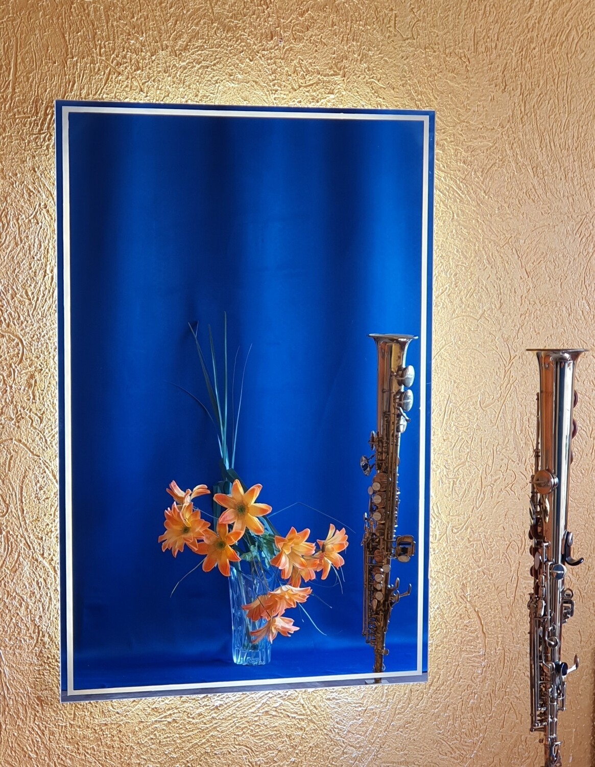 FROSTED EDGE BACKLIT LED MIRROR