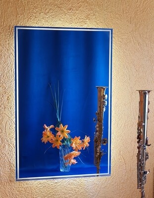 FROSTED EDGE BACKLIT LED MIRROR