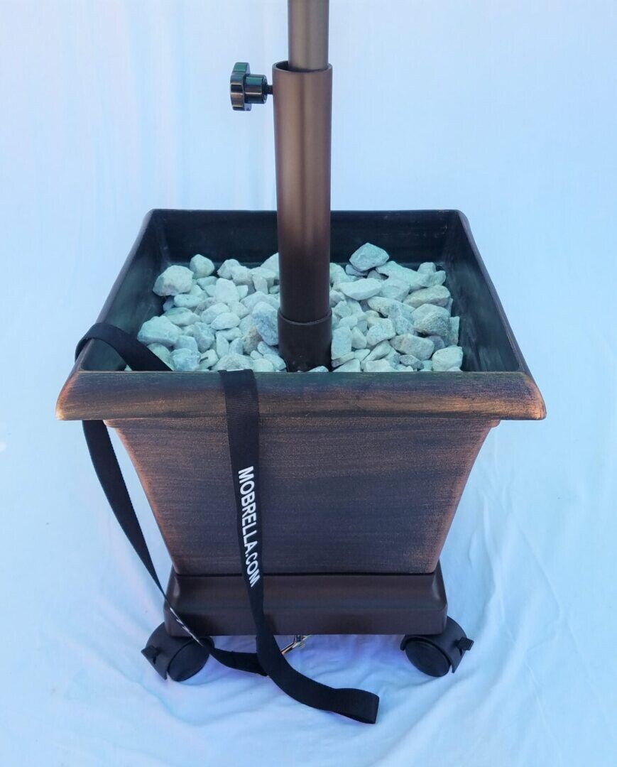 Bronze Mobrella – Mobile Umbrella Base