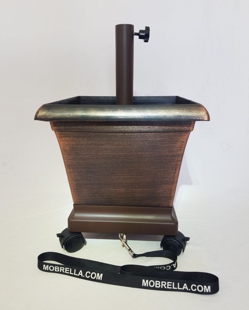 Bronze Mobrella – Mobile Umbrella Base