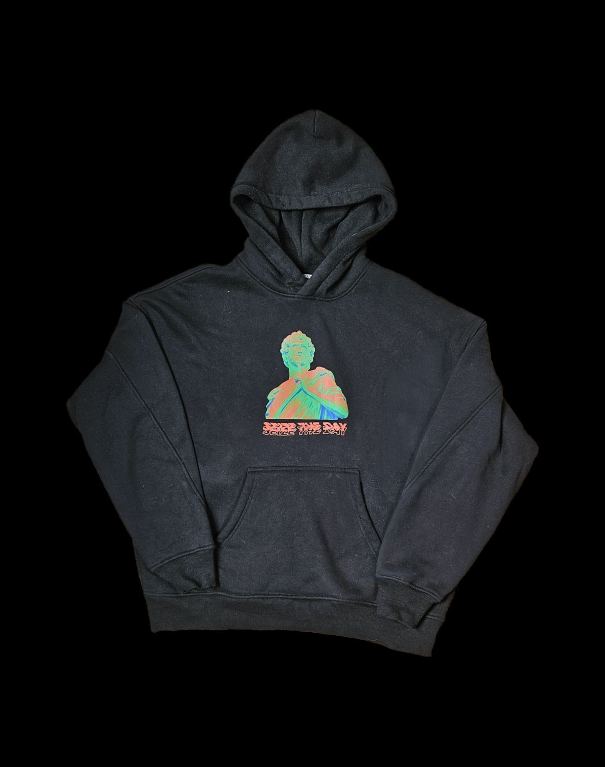 Cozy black hoodie