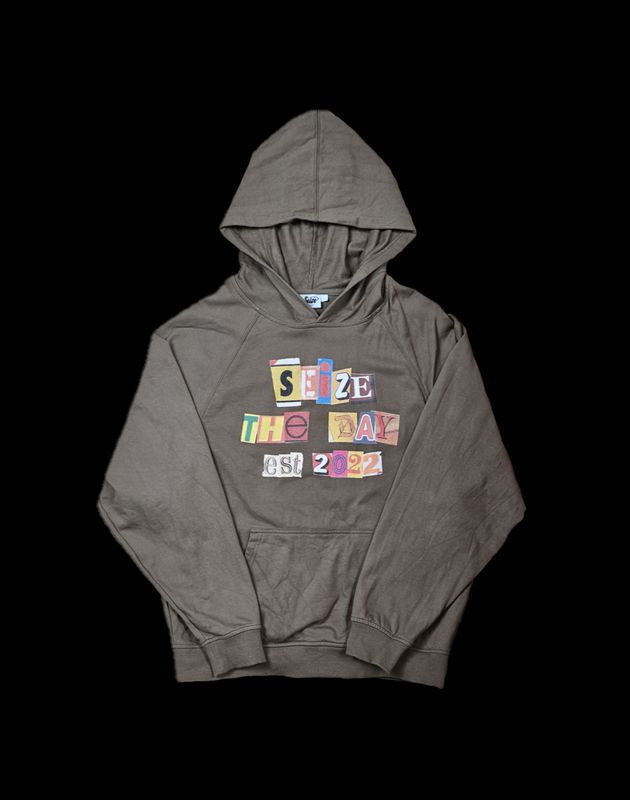Brown hoodie