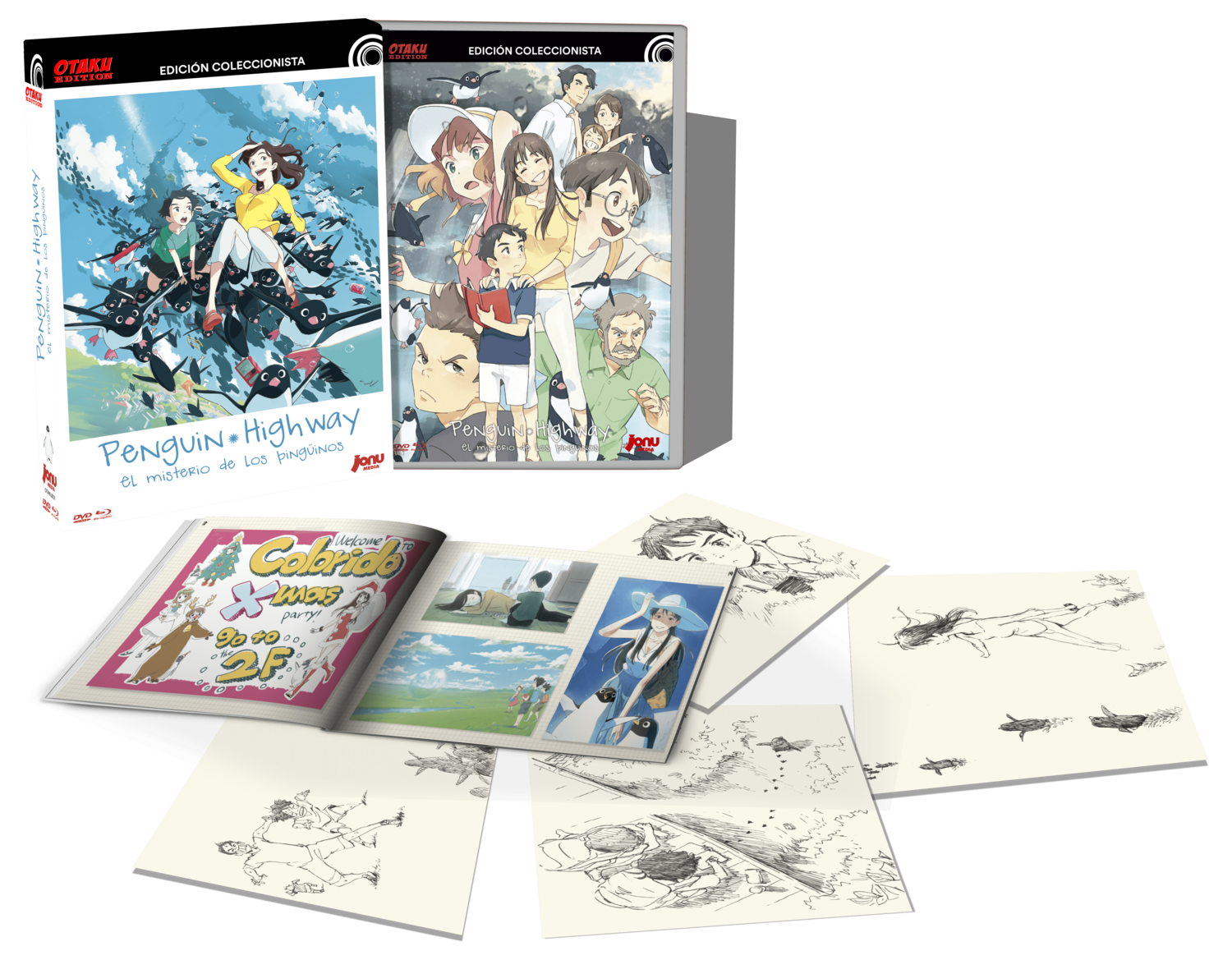 PENGUIN HIGHWAY, EL MISTERIO DE LOS PINGÜINOS.
OTAKU EDITION COLECCIONISTA BD/DVD.