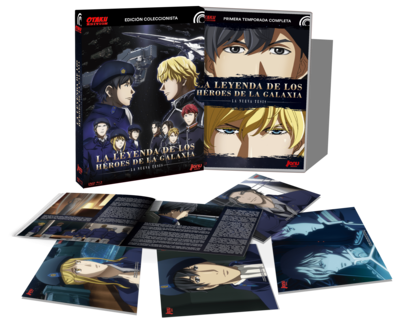 LA LEYENDA DE LOS HÉROES DE LA GALAXIA. PRIMERA TEMPORADA. OTAKU EDITION COLECCIONISTA  BD/DVD.