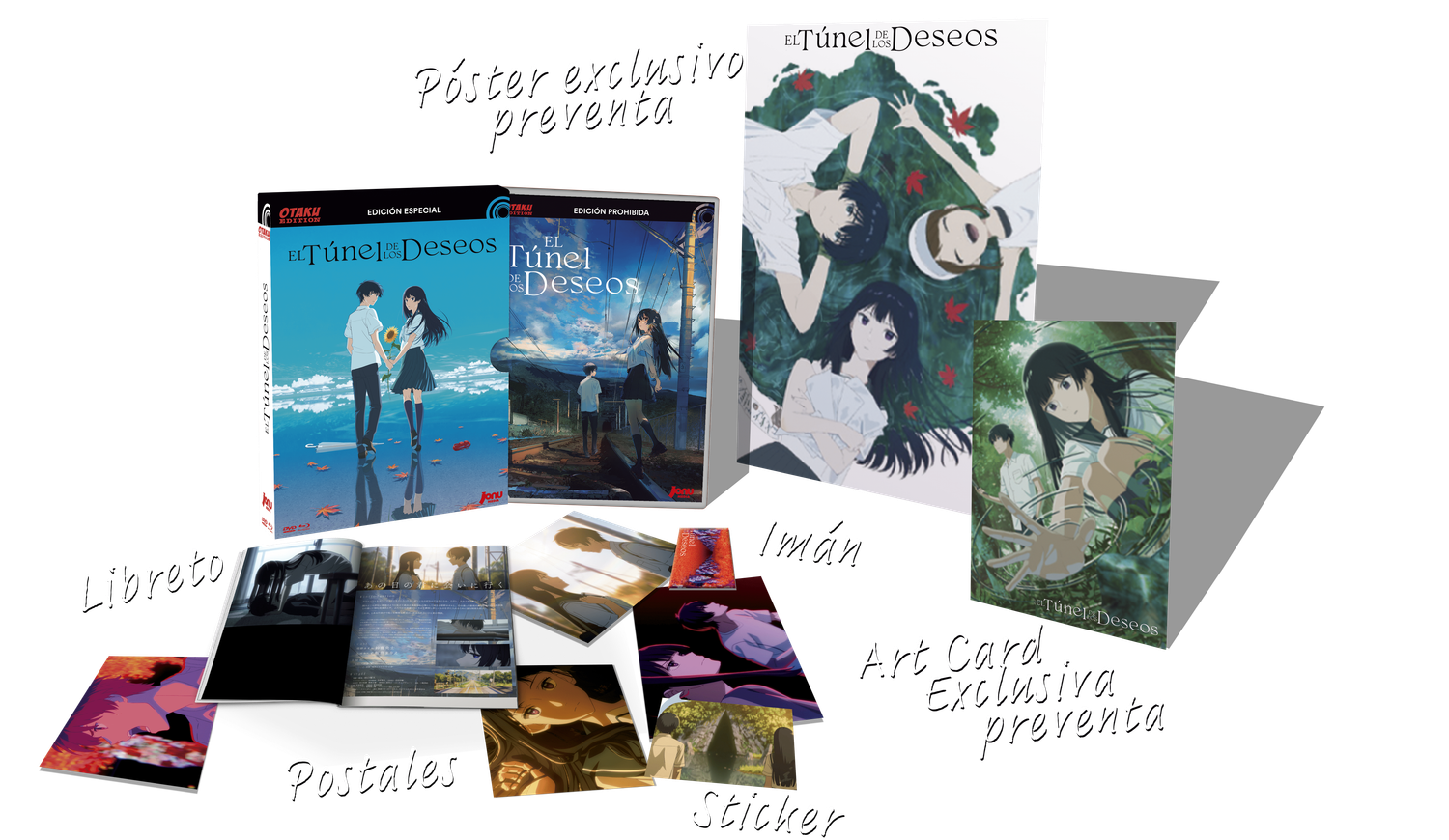 EL TÚNEL DE LOS DESEOS. PREVENTA GOLD. PRECIO EXCLUSIVO. OTAKU EDITION BD/DVD. SIN CENSURA. ENVÍO CERTIFICADO GRATUITO. SOLO ESPAÑA Y CANARIAS.