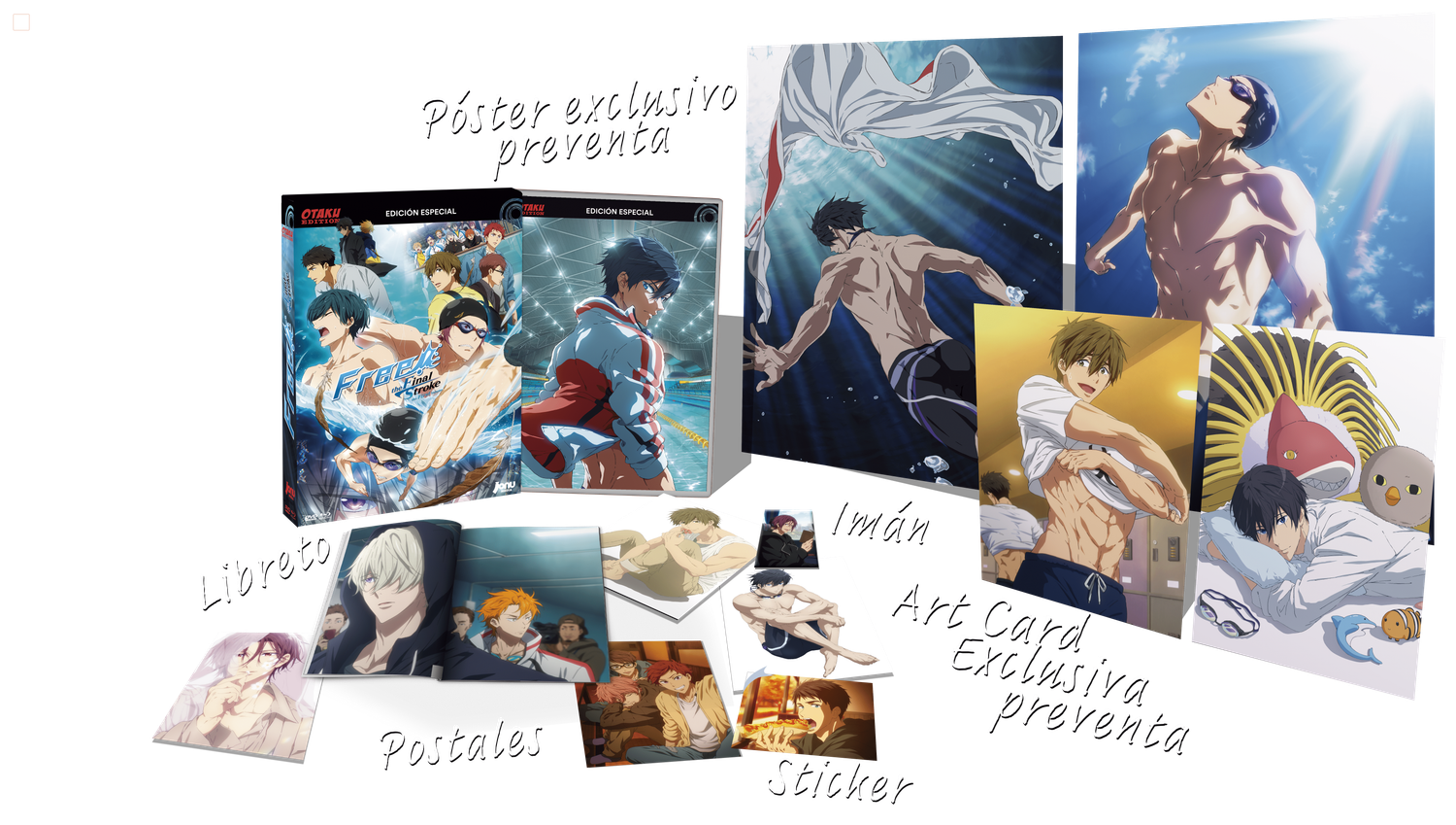 FREE. THE FINAL STROKE. PARTE 1 . PREVENTA GOLD. PRECIO EXCLUSIVO. OTAKU EDITION BD/DVD. SIN CENSURA. ENVÍO CERTIFICADO GRATUITO. SOLO ESPAÑA Y CANARIAS.