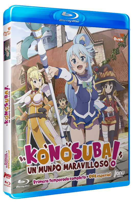 KONOSUBA. UN MUNDO MARAVILLOSO. PRIMERA TEMPORADA. BD