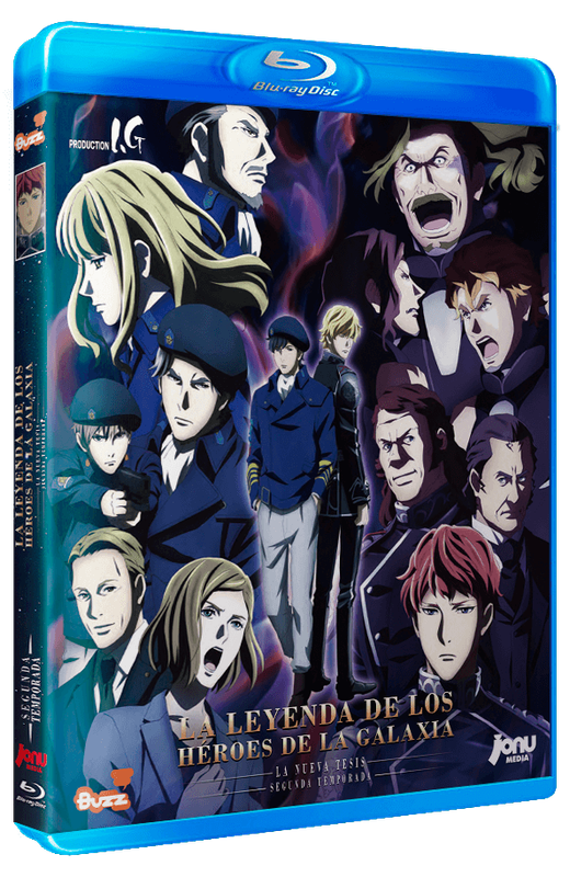 LA LEYENDA DE LOS HÉROES DE LA GALAXIA. SEGUNDA TEMPORADA BD