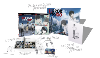 TERROR EN TOKIO. PACK SERIE COMPLETA.  (1-12 eps) . PREVENTA GOLD. PRECIO EXCLUSIVO. OTAKU EDITION BD/DVD. SIN CENSURA. ENVÍO CERTIFICADO GRATUITO. SOLO ESPAÑA Y CANARIAS.