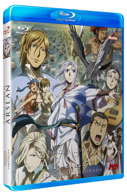 LA HEROICA LEYENDA DE ARSLAN. SEGUNDA TEMPORADA. BD