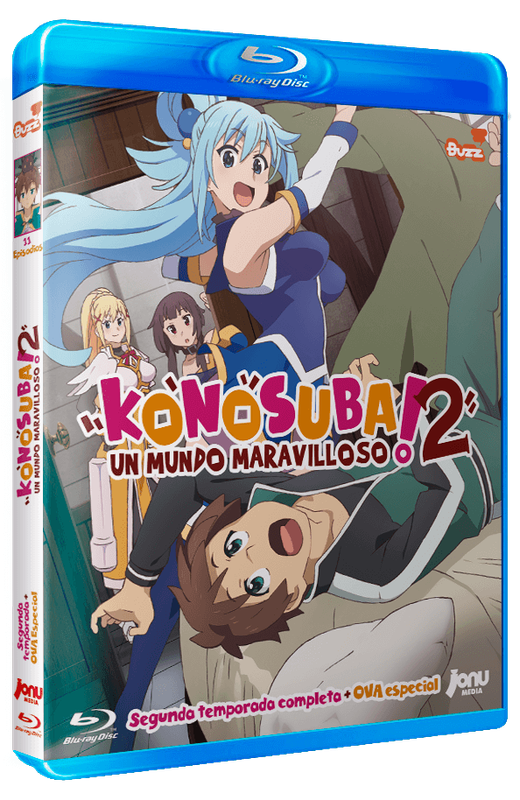 KONOSUBA. UN MUNDO MARAVILLOSO. SEGUNDA TEMPORADA. BD