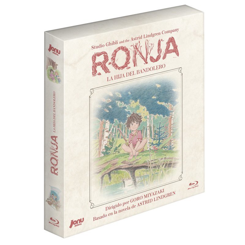 Ronja, la hija del bandolero (Blu-Ray) + Ilustración Firmada Goro Miyazaki
