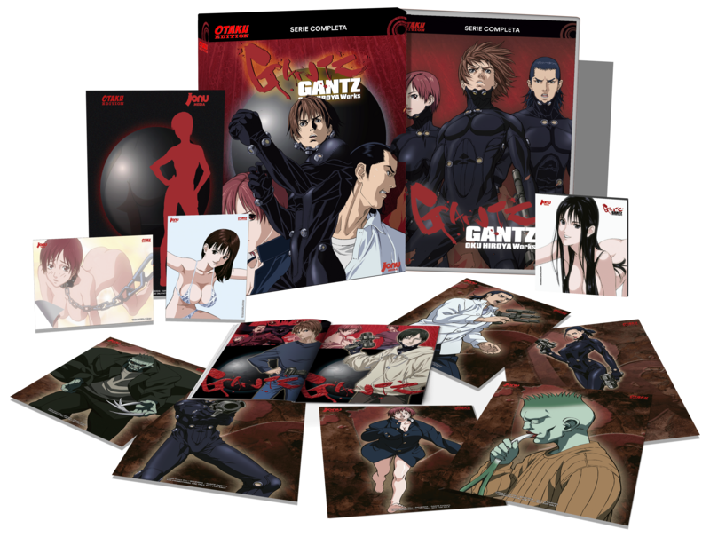 GANTZ. SERIE COMPLETA.  SI CENSURA. OTAKU EDITION COLECCIONISTA BD/DVD.