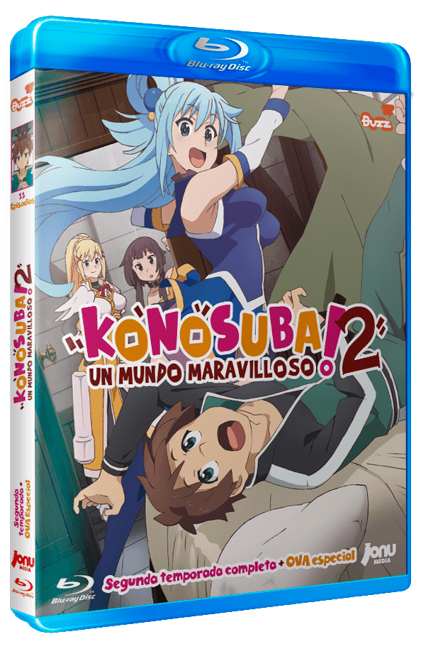 KONOSUBA. UN MUNDO MARAVILLOSO. SEGUNDA TEMPORADA. BD