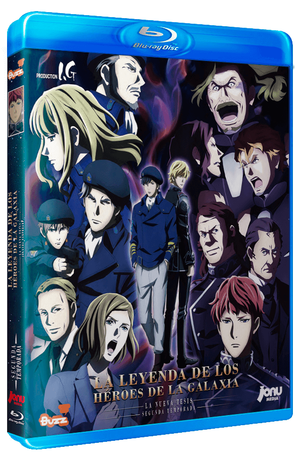 LA LEYENDA DE LOS HÉROES DE LA GALAXIA. SEGUNDA TEMPORADA BD