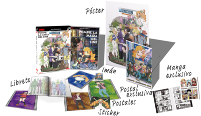 POMPO. LA MAGIA DEL CINE. PREVENTA SILVER. PRECIO EXCLUSIVO. OTAKU EDITION BD/DVD. SIN CENSURA. ENVÍO CERTIFICADO GRATUITO. SOLO ESPAÑA Y CANARIAS.