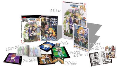 POMPO. LA MAGIA DEL CINE. PREVENTA SILVER. PRECIO EXCLUSIVO. OTAKU EDITION BD/DVD. SIN CENSURA. ENVÍO CERTIFICADO GRATUITO. SOLO ESPAÑA Y CANARIAS.