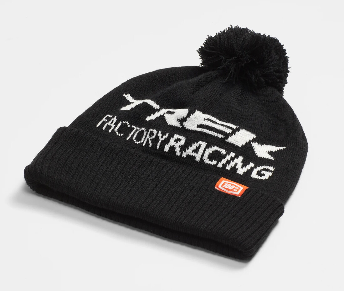 100% Trek Factory Racing Pom Beanie