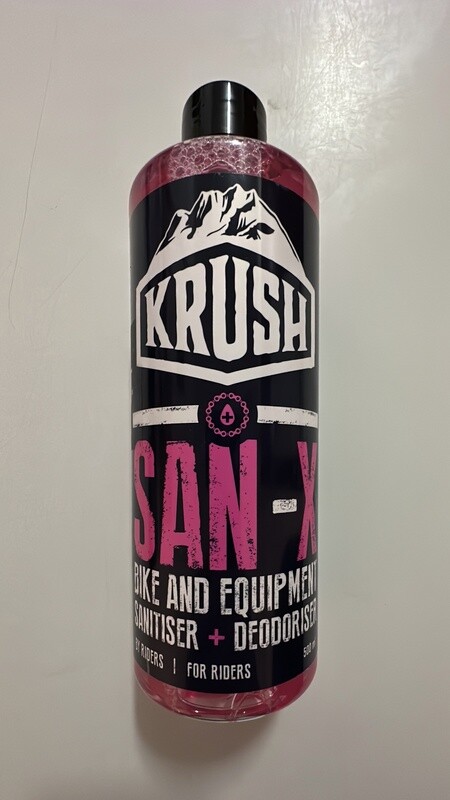 Krush SAN-X Bike and Equipment Sanitiser 500ml