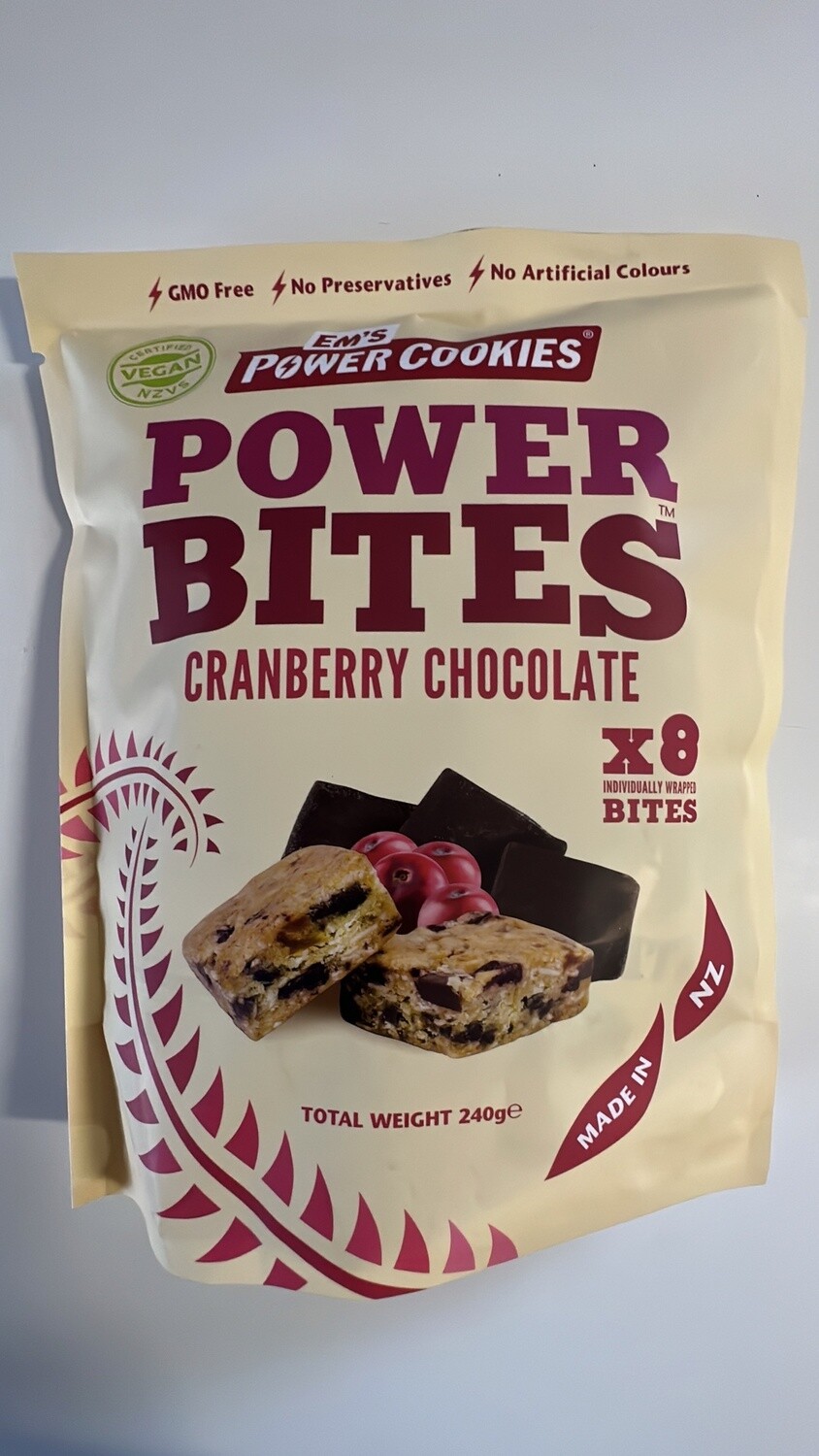 Power Bites - Cranberry Chocolate- 249g