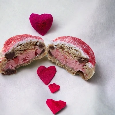 Chocolate Strawberry Stuffed with Strawberry Butter Cream
