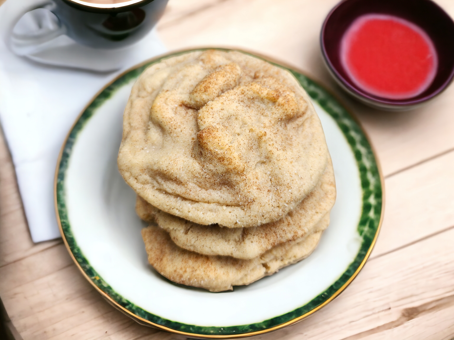 Classic Bakery style Snickerdoodle