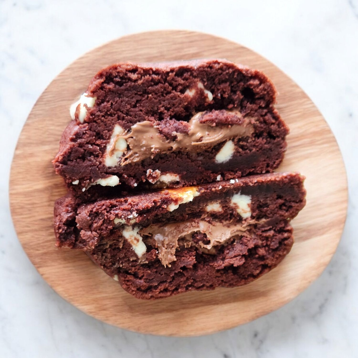 Red Velvet Stuffed Cookie