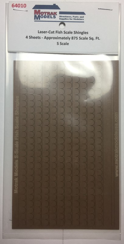 S - Laser-Cut Fish Scale Shingles