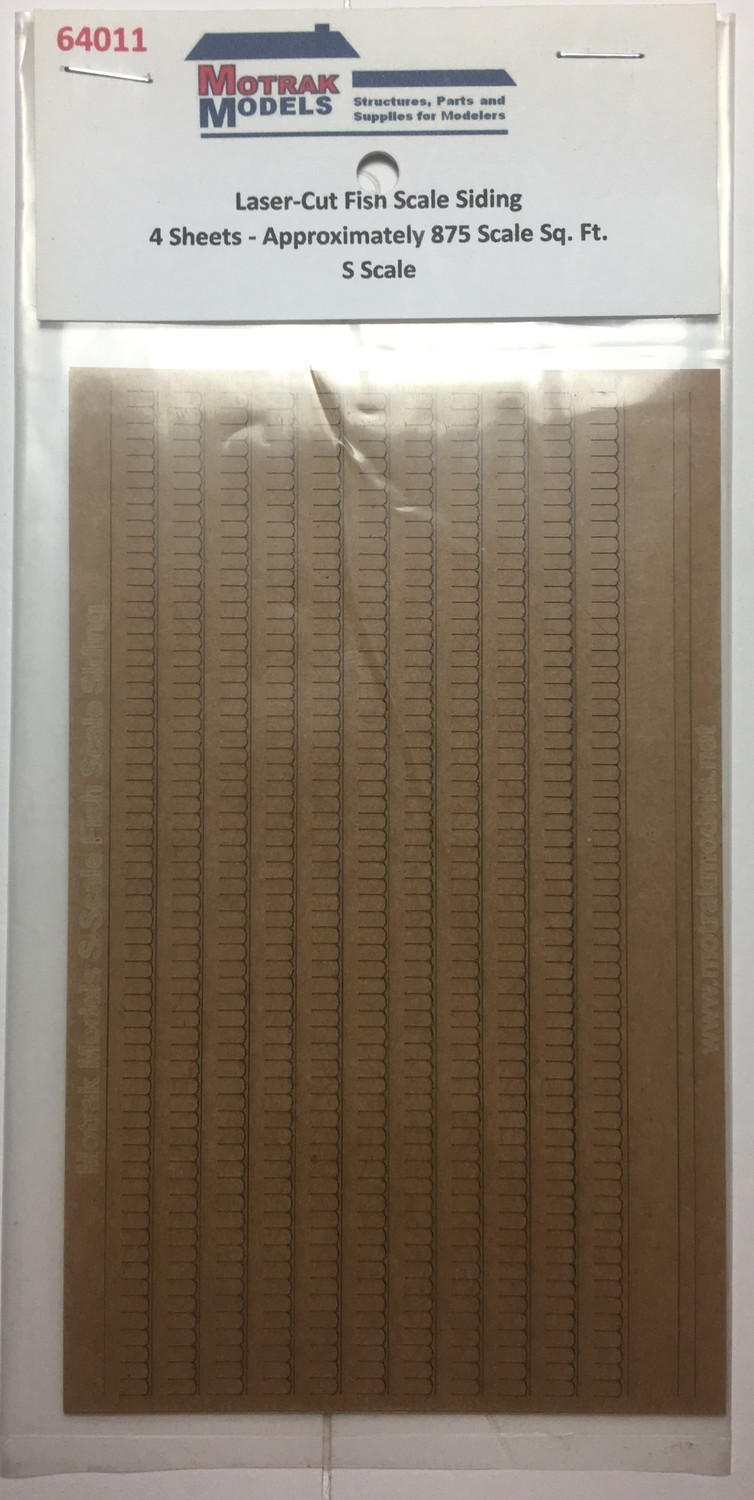 S - Laser-Cut Fish Scale Siding
