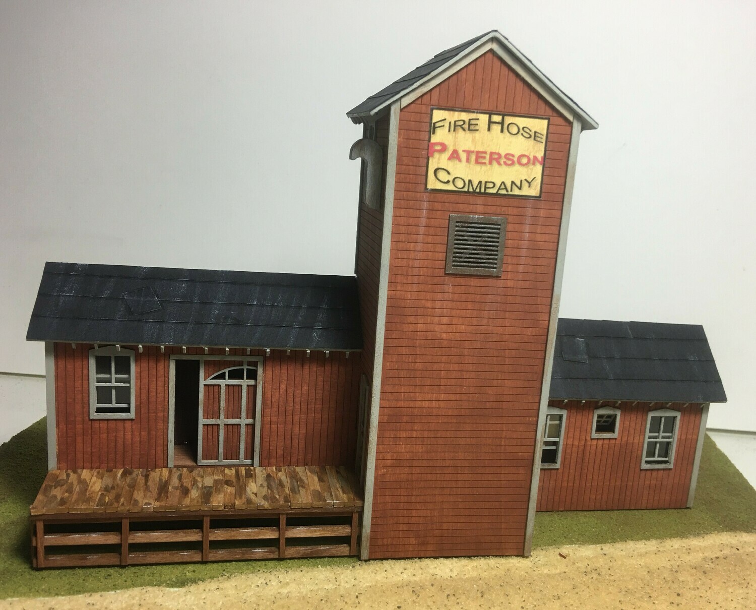 S - Patterson Fire Hose Co. Back Ground Flat Building