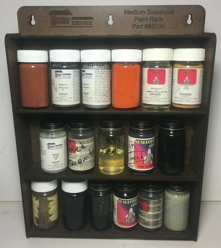 Scalecoat Paint Rack - Hangable - 52000