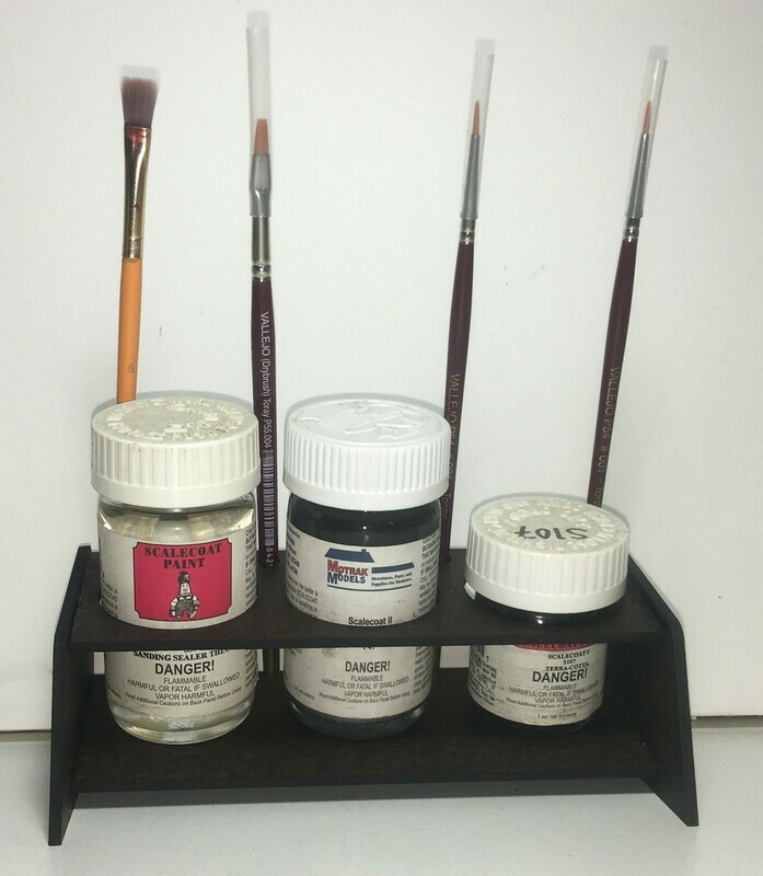 Large Paint Bottle Holder - 3 Bottle