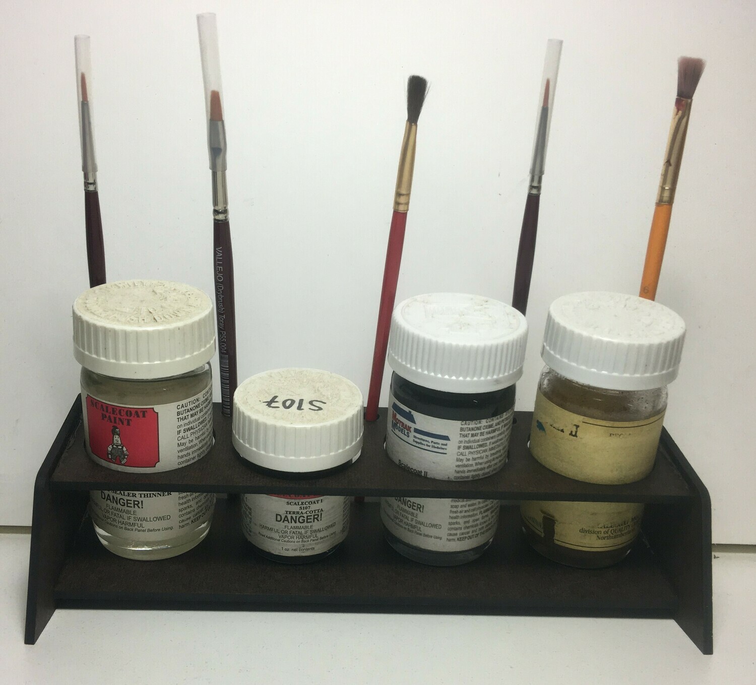 Large Paint Bottle Holder - 4 Bottles