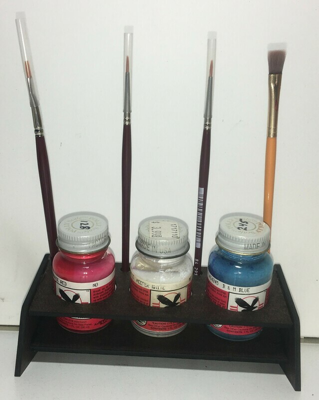 Med. Paint Bottle Holder - 3 Bottles