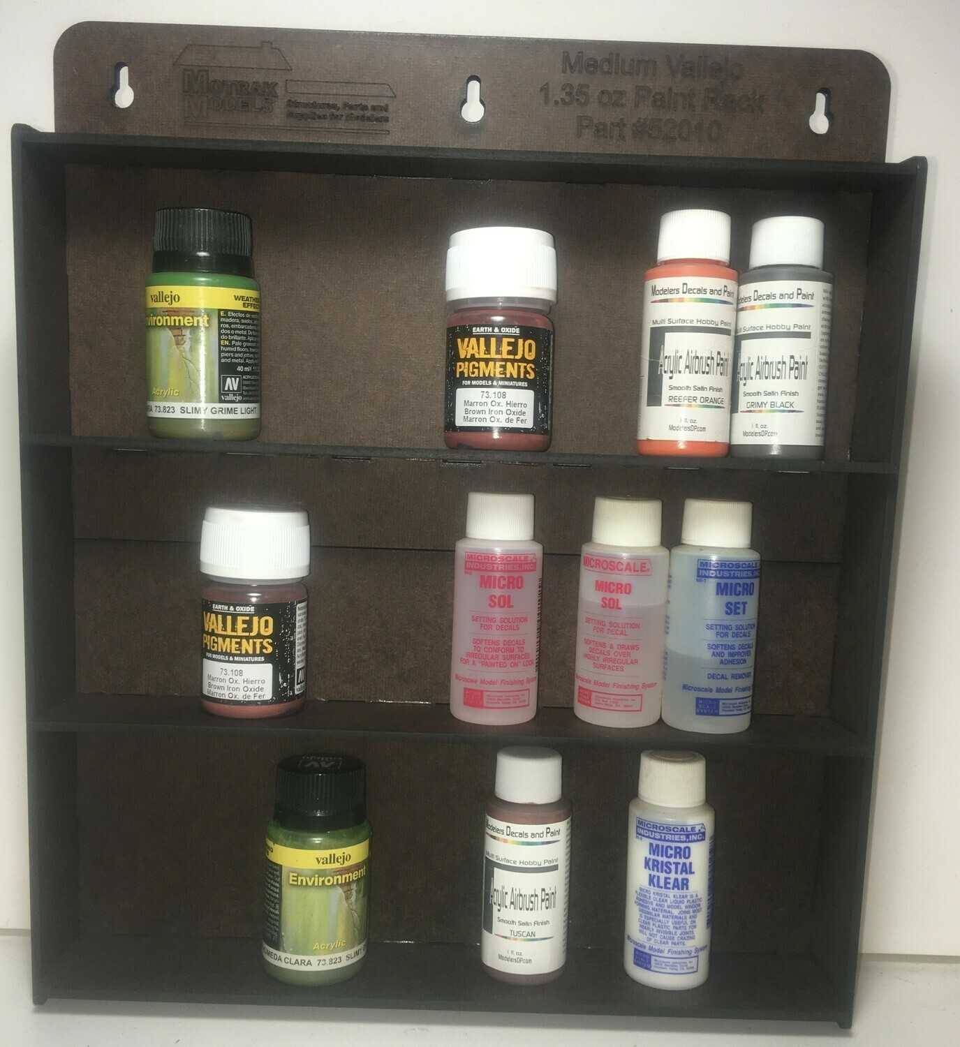 Vallejo Paint Rack - 1.35oz Bottles