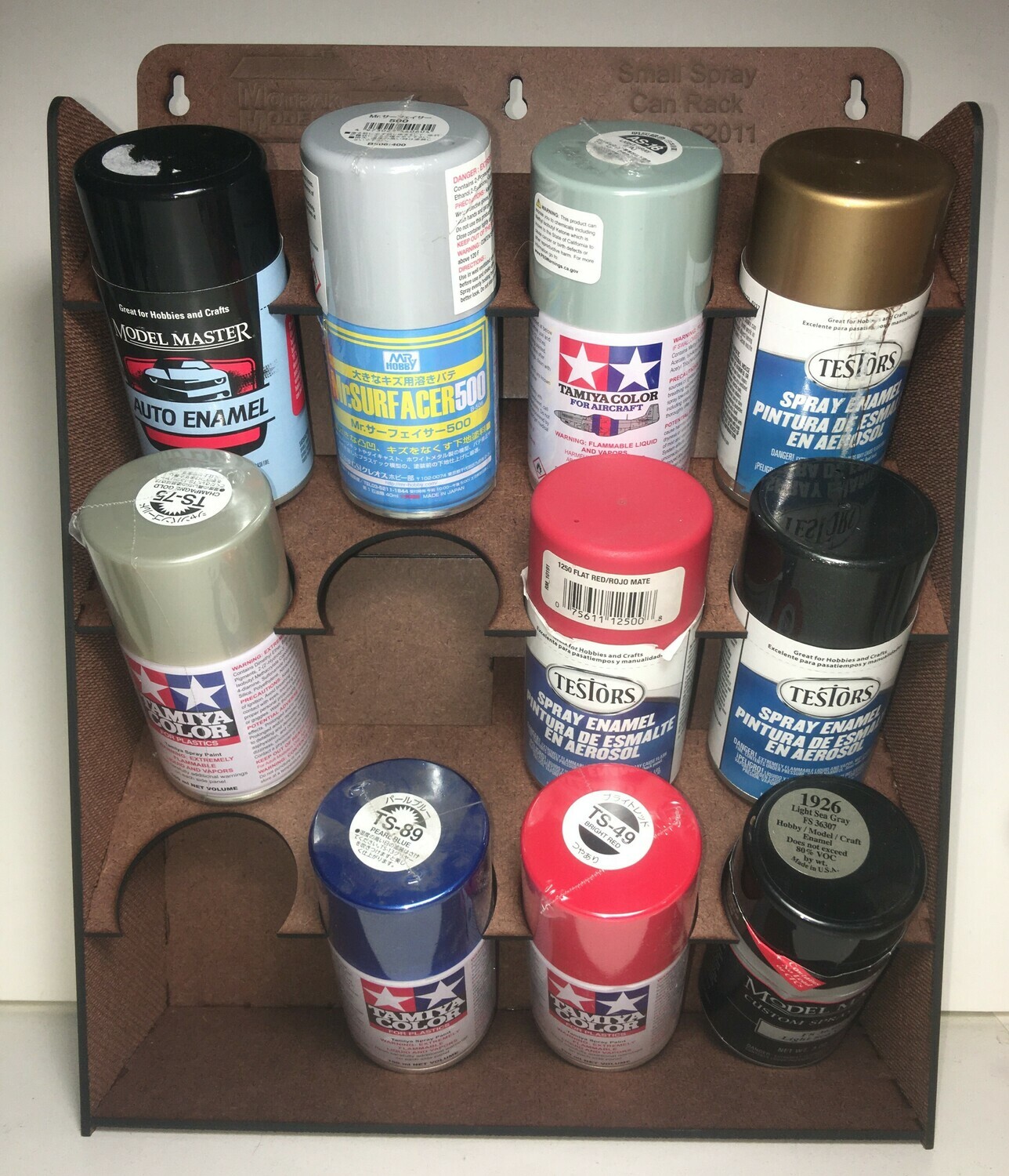 Spray Can Paint Rack