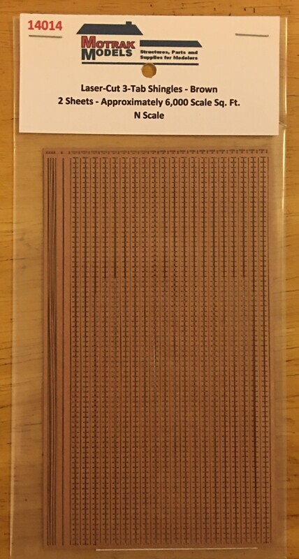 N - 3-Tab Shingles - Brown