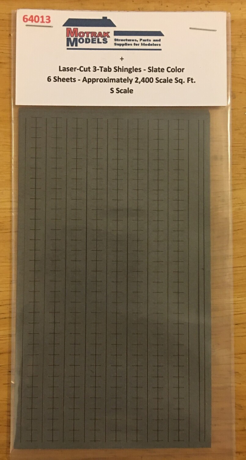 S - 3-Tab Shingles - Slate Gray