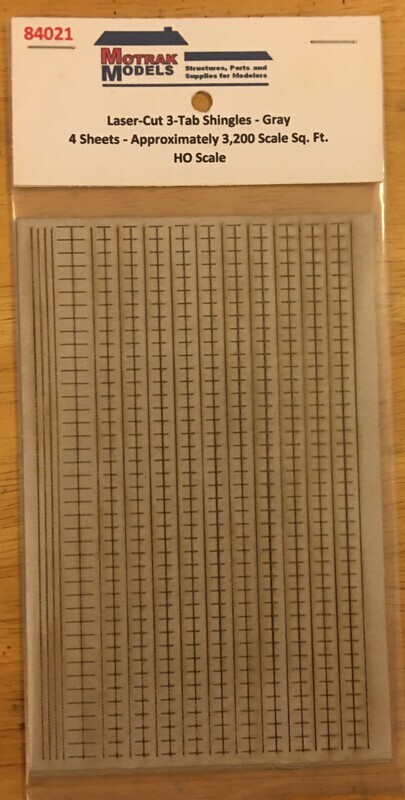 HO - 3-Tab Shingles - Gray