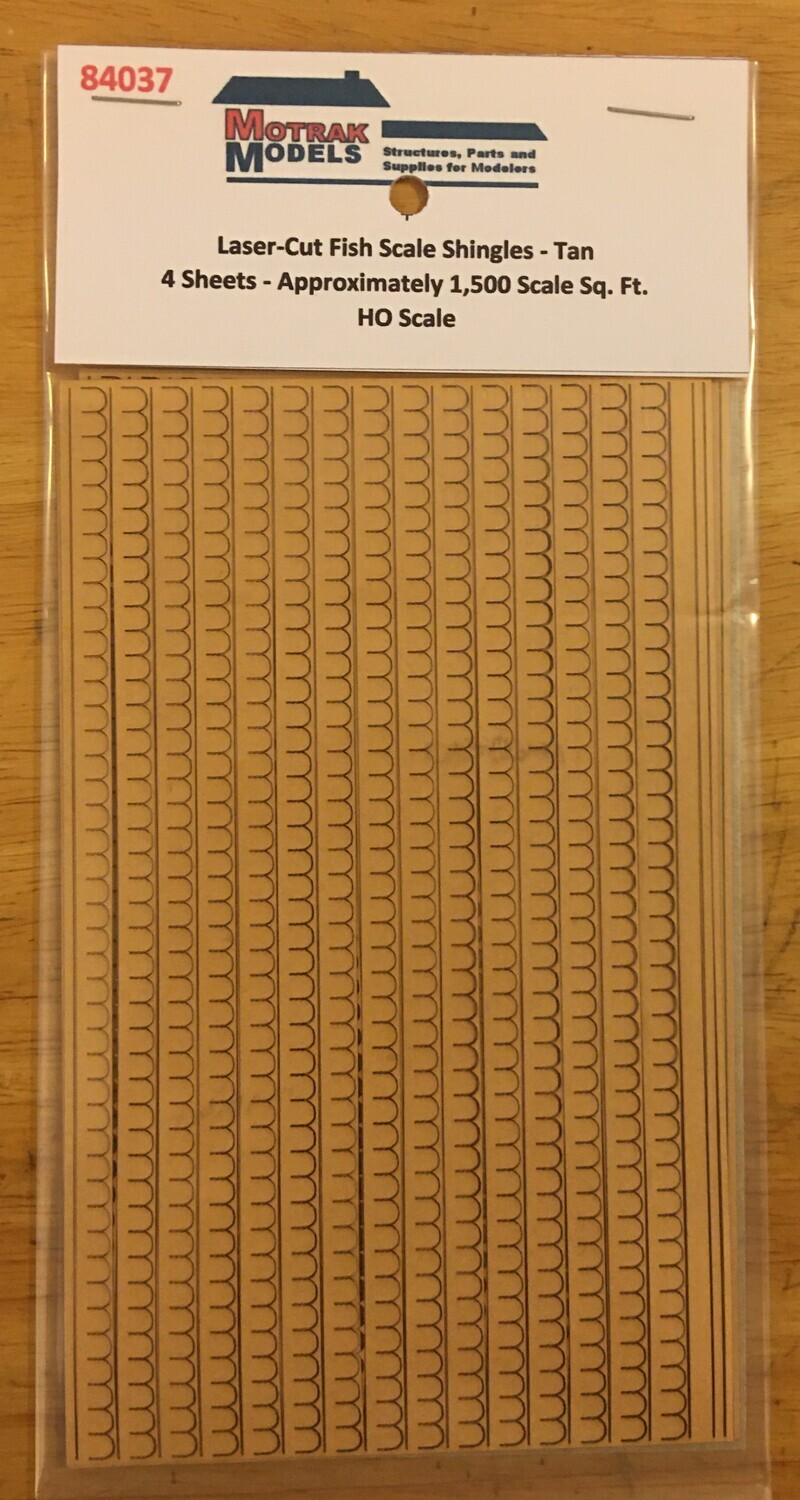 HO - Fish Scale Shingles - Tan