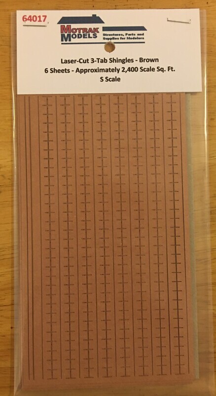 S - 3-Tab Shingles - Brown