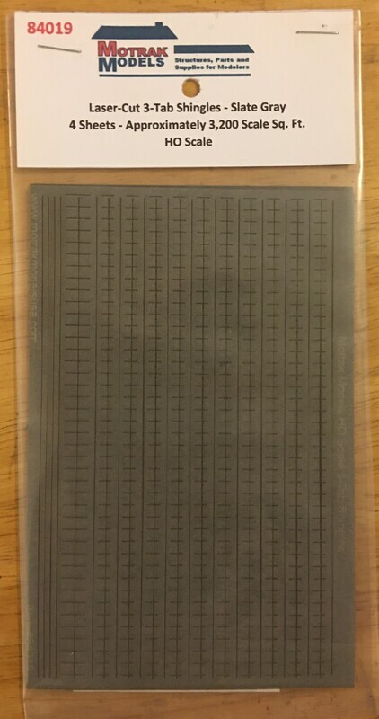 HO - 3-Tab Shingles - Slate Gray