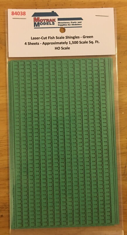 HO - Fish Scale Shingles - Green