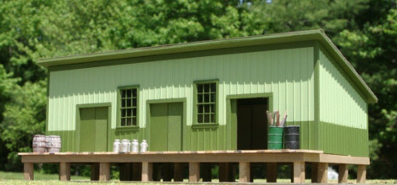 HO - Weeks Mills Freight House
