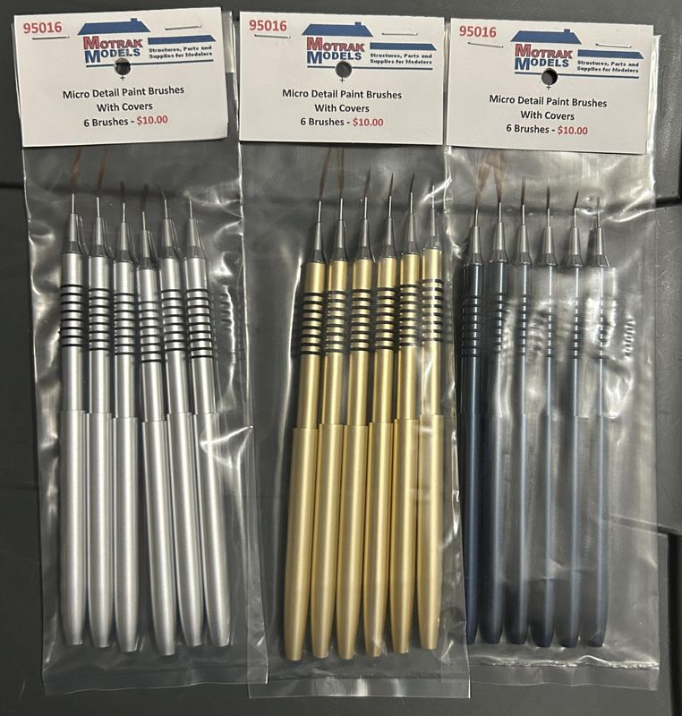 Micro Detail Paint Brushes