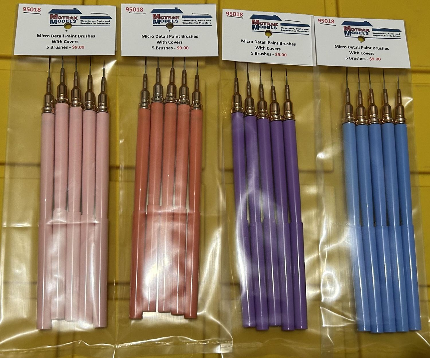 Micro Detail Paint Brushes