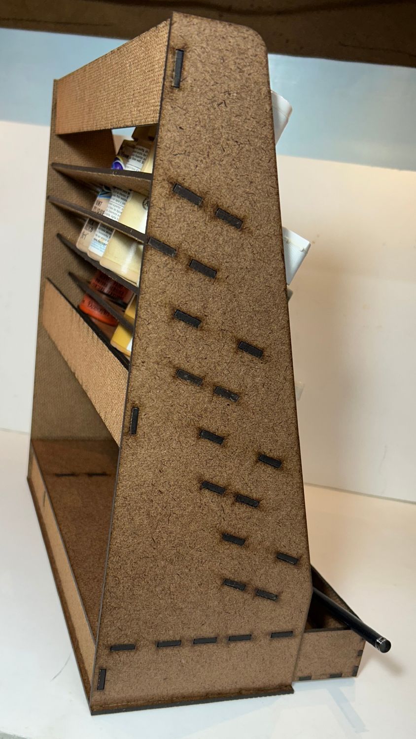 Desktop Craft Paint Rack