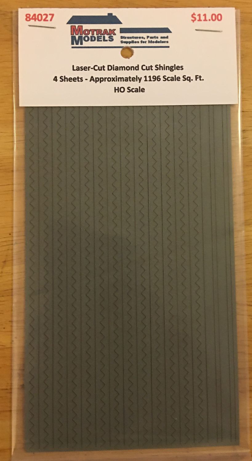 HO - Laser-Cut Diamond Cut Shingles