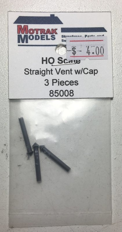 HO - Straight Roof Vent with Cap