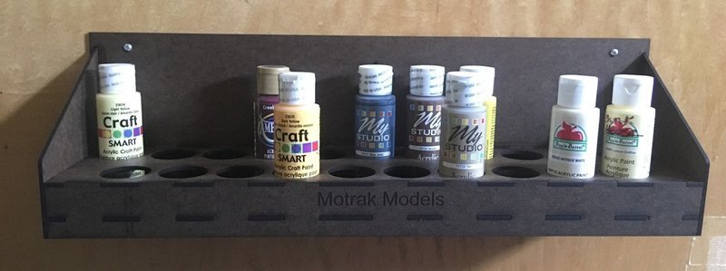 Paint Rack - Craft Acrylic Paint, 2oz Bottles - 85010